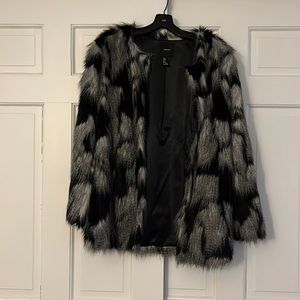 Fun faux fur coat